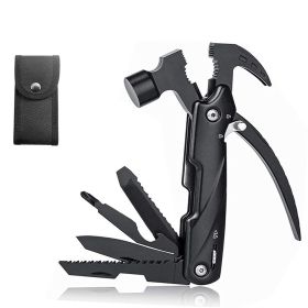 Portable Stainless Steel Claw Hammer Pocket Multitool Tool With Nylon Sheath Outdoor Survival Camping Hunting Hiking Equipment Portable Stainless Steel Claw Hammer Pocket Multitool Tool With Nylon Sheath Outdoor Survival Camping Hunting Hiking Equipment